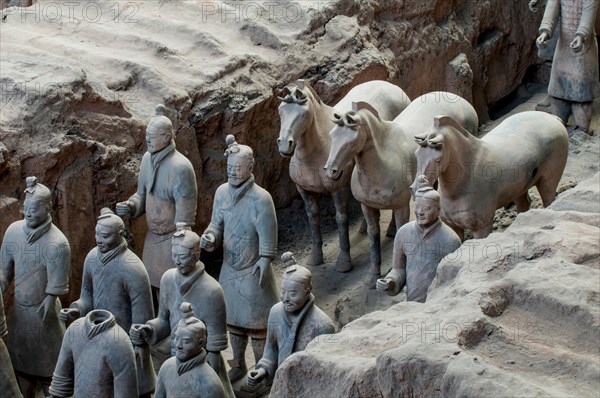 Terracotta Warriors Museum, Xian, Shaanxi, China, Asia