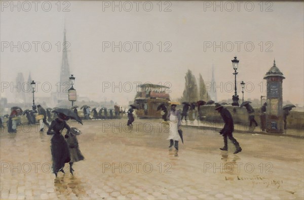 Léon-Jules Lemaître
Ecole française
Vue de Rouen
1891
Huile sur toile (1850-1905)
Rouen, musée des Beaux-Arts