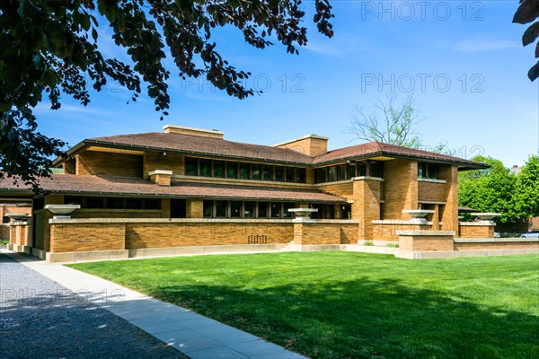 Darwin D. Martin House by Frank Lloyd Wright