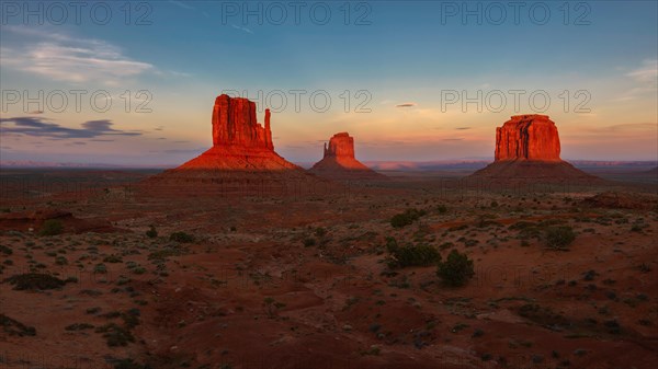 Monument Valley at sunrise