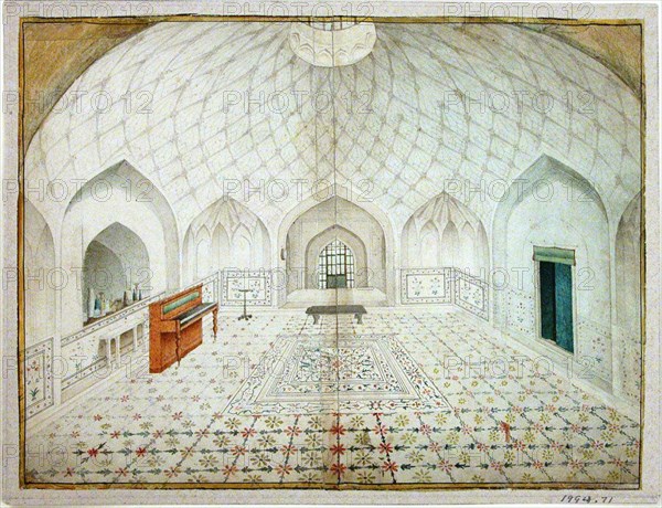 Hammam Red Fort interior