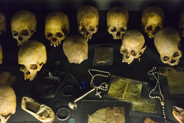 Display inside Kigali Genocide Memorial Center, Kigali, Rwanda