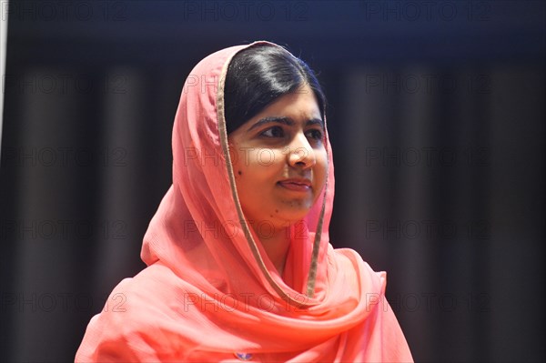 New York, United States. 10th Apr, 2017. Designation ceremony of Malala Yousafzai as United Nations Messenger of Peace with a special focus on girls' education. Credit: Luiz Roberto Lima/Pacific Press/Alamy Live News