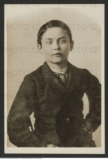 Harvard Theatrical Portrait Photographs TCS 28   Harry Houdini