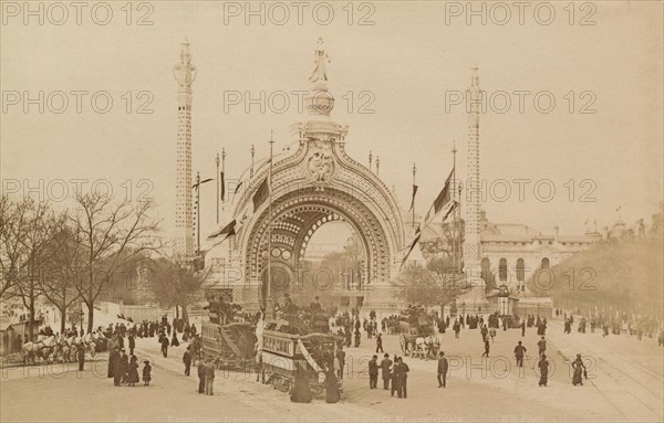 La porte monumentale, Exposition Universelle 1900