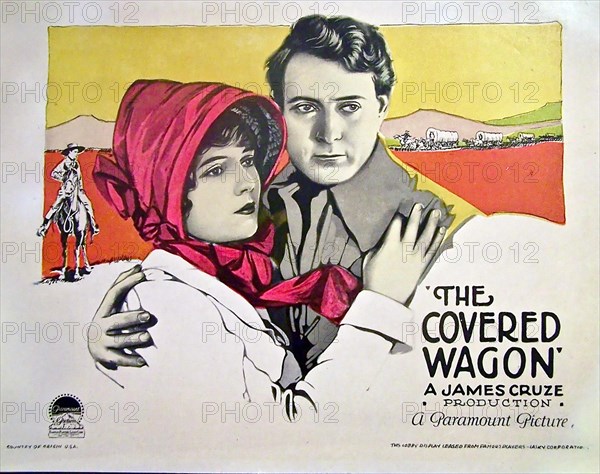 THE COVERED WAGON 1923 Paramount Pictures silent film