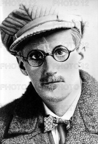 JAMES JOYCE (1882-1941) Irish novelist and poet about 1920
