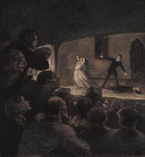 Honoré Daumier - The Drama - WGA5961