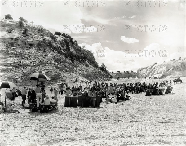 Film Production crews, circa 1921  File Reference # 30205_005THA