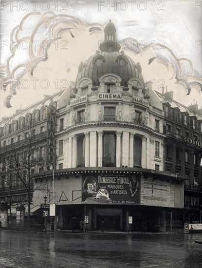 Cinéma Paramount (actuel Gaumont Opéra), Paris, 1927.