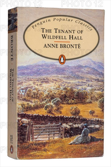The Tenant of Wildfell Hall, a classic novel by Anne Bronte. Paperback book published by Penguin