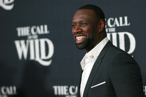 Los Angeles, California, USA. 13th Feb, 2020. HOLLYWOOD, CA - FEBRUARY 13; Omar Sy at The Call Of The Wild World Premiere on February 13, 2020 at El Capitan Theater in Hollywood, California. Credit: Tony Forte/MediaPunch Credit: MediaPunch Inc/Alamy Live News