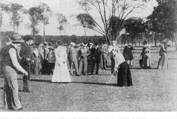 Olympic Golf 1900.