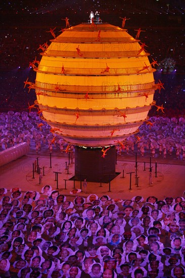 opening ceremony
Eršffnungsfeier im Olympiastadion
Olympische Sommerspiele 2008 in Peking olympic summer games in Beijing 2008
Stadium of the opening ceremony of the winter olympic games 2022
Nationalstadium
© diebilderwelt / Alamy Stock