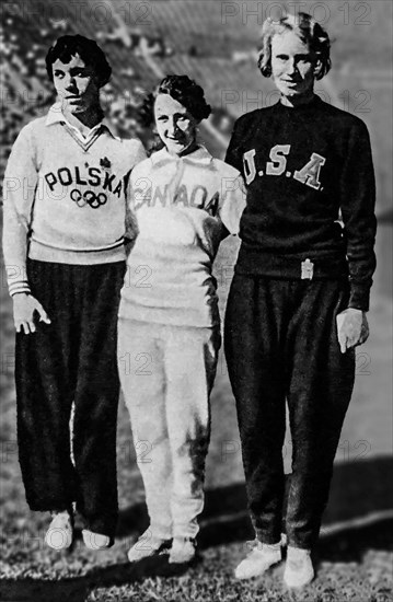 Participants in the 1932 Olympic Games, 100-meter dash, Winner Stella Walch, Poland, Silver Hilda Strike,Canada,  Bronze - Wilhelmina von Bremen, United States. Walsh died in a shooting incident in 1980 aged 69, an autopsy revealed that she was a hermaphrodite.