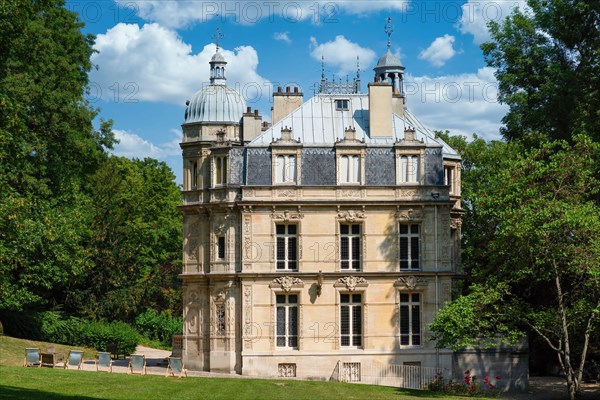 External view of the Chateau de Monte-Cristo, Alexander Dumas former residence