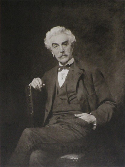 Aime morot portrait of Jean-Léon Gérôme.