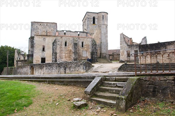 Church of Oradour Sur Glane Limousin France