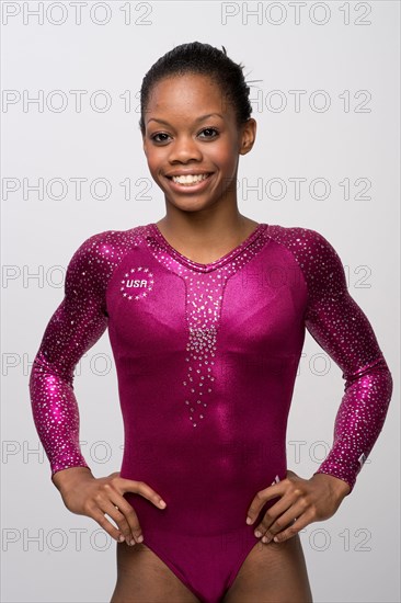 Female gold medal winner gymnast Gabby Douglas took all-around individual gold and team gold August 2nd in women's gymnastics.