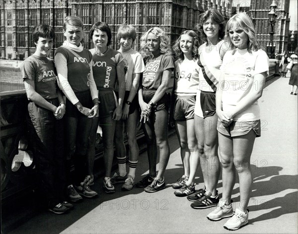 Jul. 31, 1980 - Women?s International Marathon through the streets of London ? On Sunday Aug. 3rd, the Avon Cosmetics International Marathon, the annual world championship for women distance runners at the 26.2 mile distance. And for the first time over the streets of Central London will be closed for this sporting event. Top women athletics from more than 30 countries will be taking part. This championship is also the single most important event in the push to get the women marathon added to the 1984 Olympic Games. At present women are only allowed to run up to the 150cm in Moscow