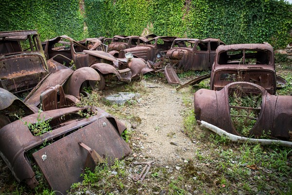 Oradour-sur-Glane where on 10 June 1944 642 inhabitants were massacred by a WW2 German Waffen-SS company, Limousin, France