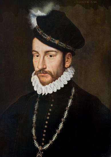 Portrait of Charles IX, King of France, after Francois Clouet 07/12/2013 - 16th century Collection