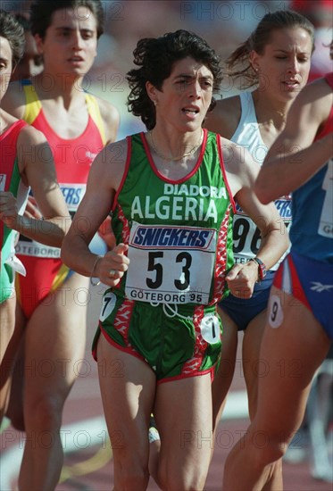 HASSIBA BOULMERKA 1500 METRES WORLD CHAMPS 1995 01 August 1995