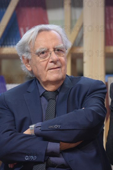 Frankfurt, Germany. 11th Oct, 2017. Bernard Pivot (* 1935), french journalist, interviewer and host of French cultural television programmes, at the P