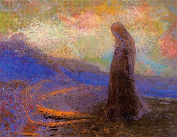 Odilon Redon -  Reflection