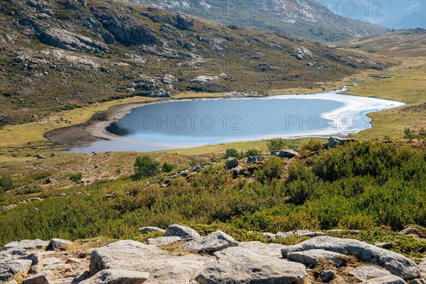 Lac de Nino between le Castel de Vergio and Manganu, GR20, Corsica, France