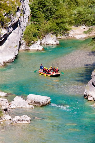 rafting Verdon Gorge Provence France
