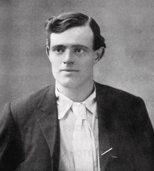 JACK LONDON (1876-1916) American novelist and journalist about 1905
