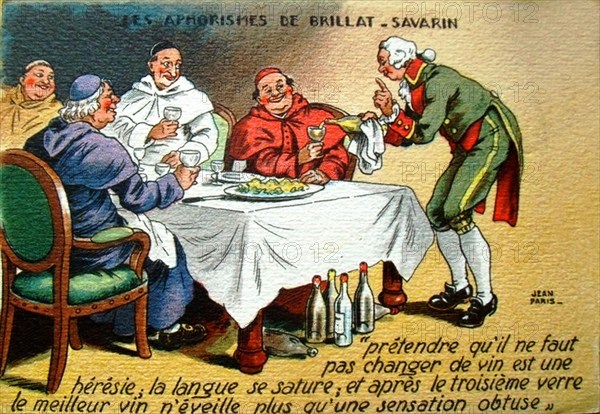 Gastronomie Aphorismes de Brillat Savarin 08