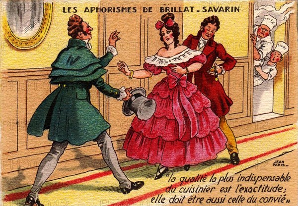 Gastronomie Aphorismes de Brillat Savarin 09