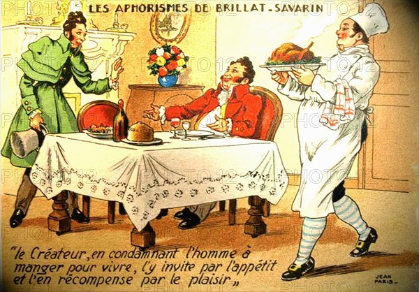 Gastronomie Aphorismes de Brillat Savarin 11