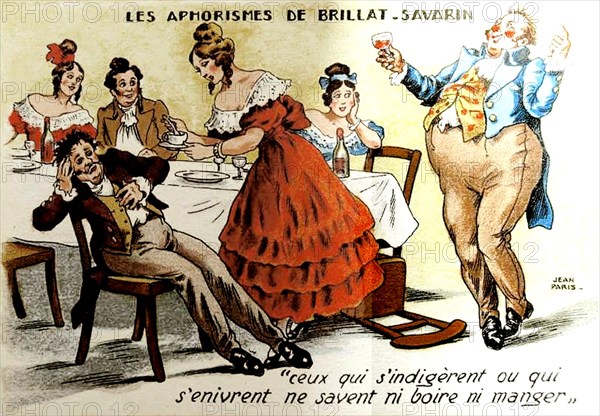 Gastronomie Aphorismes de Brillat Savarin 12