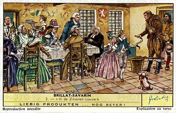 3 Brillat-Savarin au Lion d'Argent.