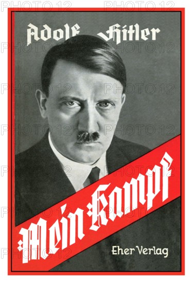 MEIN KAMPF Adolf Hitler front cover book Mein Kampf a 1925 autobiographical manifesto by Nazi Party leader Adolf Hitler. The work describes the process by which Hitler became antisemitic and outlines his political ideology and future plans for Germany. Volume 1 of Mein Kampf was published in 1925 and Volume 2 in 1926.