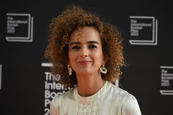 London, UK. 23rd May, 2023. Leïla Slimani is a judge attends the International Booker Prize 2023 at the Sky Garden, London, UK. Credit: See Li/Picture Capital/Alamy Live News