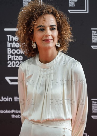 London, UK. 23rd May, 2023. Leila Slimani, Judge (Chair). Authors, translators and judges, as well as special guests, on the red carpet for the announcement ceremony of the International Booker Prize 2023, held at Sky Garden in the City of London. Credit: Imageplotter/EMPICS/Alamy Live News