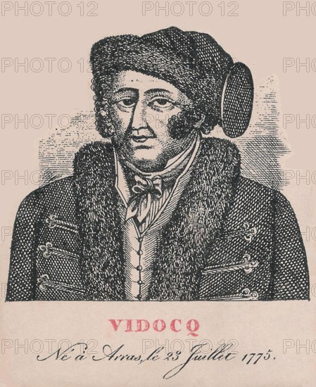 Vidocq né à Arras le 23 juillet 1775.