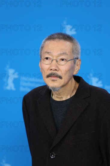 Berlin, Germany, 19th February 2024, Director, Screenwriter, Producer, Camera, Editor, Hong Sangsoo at the photo call for the film A Traveler’s Needs (Yeohaengjaui Pilyo) at the 74th Berlinale International Film Festival. Photo Credit: Doreen Kennedy / Alamy Live News.