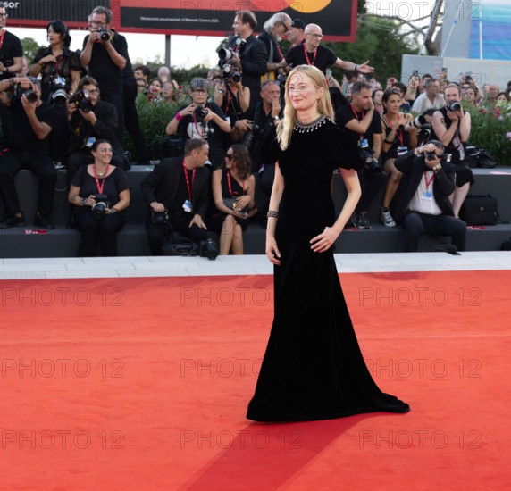 Venice, Italy. 29th Aug, 2024. VENICE, ITALY. August 29, 2024: Alba Rohrwacher at the premiere for “Maria” at the 81st Venice International Film Festival. Picture: Kristina Afanasyeva/Featureflash Credit: Paul Smith/Alamy Live News