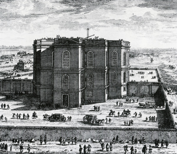 PARIS OBSERVATORY about 1670, founded by Louis XIV