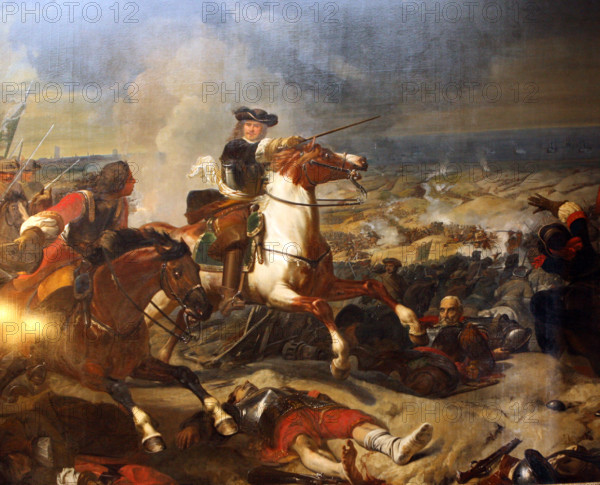 Siege of Dunkirk - Battle of the dunes. won by the Marshall of Turenne 14th june 1658