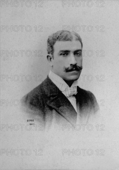 Portrait of Lucien Guitry ( 1860 - 1925 ) french artist - photography by Jacques Boyer