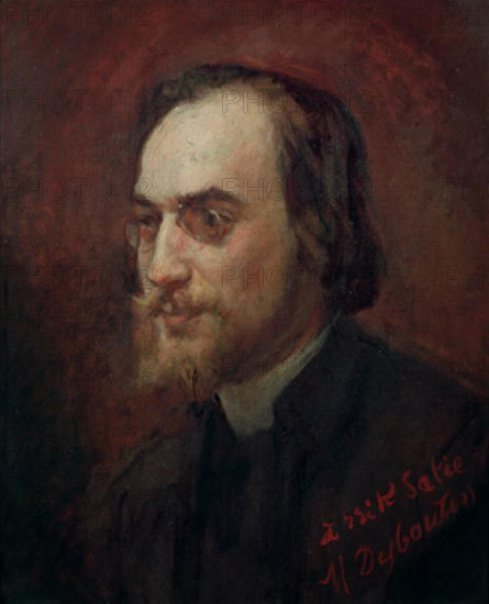 Français : Portrait Erik Satie before 1900. 854 Marcellin Desboutin - Portrait Erik Satie