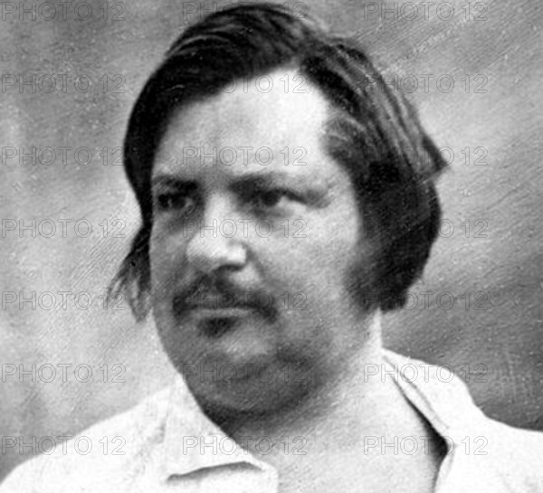 Honoré de Balzac 1842 Detail.