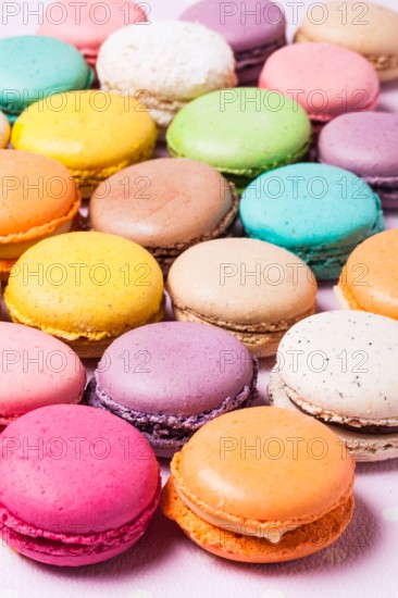 Colorful macaroons