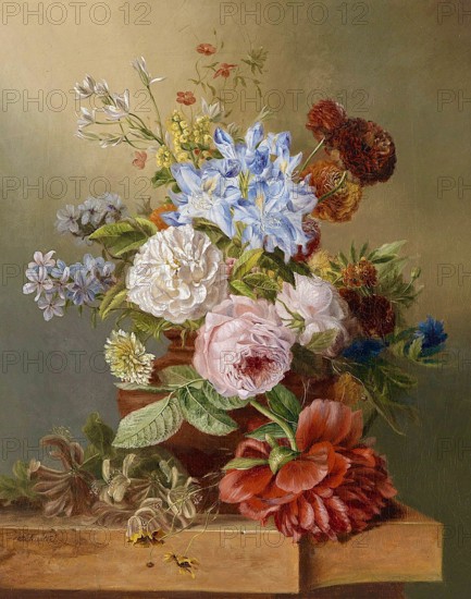 Josef Schuster - Floral Still Life - 1812